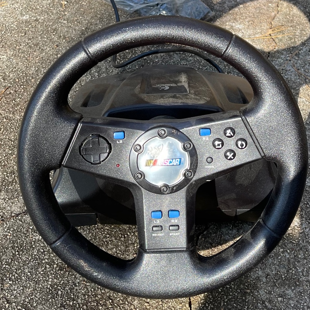 NASCAR steering wheel
